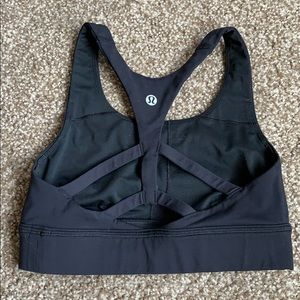 Lululemin Size 2 Black Sports Bra